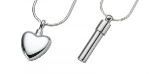 Cremation jewellery